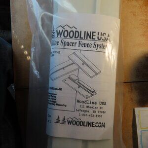 Woodline Spacer Fence System; NEW